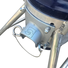 Koziołek (byk) wylotowy aluminiowy oryginalny BMS