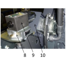 Osłona paska pompy hydraulicznej GB MIXMAN