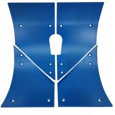 Okładziny zbiornika mieszającego - blachy BMS 6mm "S700"