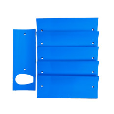 Okładziny zbiornika mieszającego - blachy GB Mixman 6mm "S700" wylot boczny