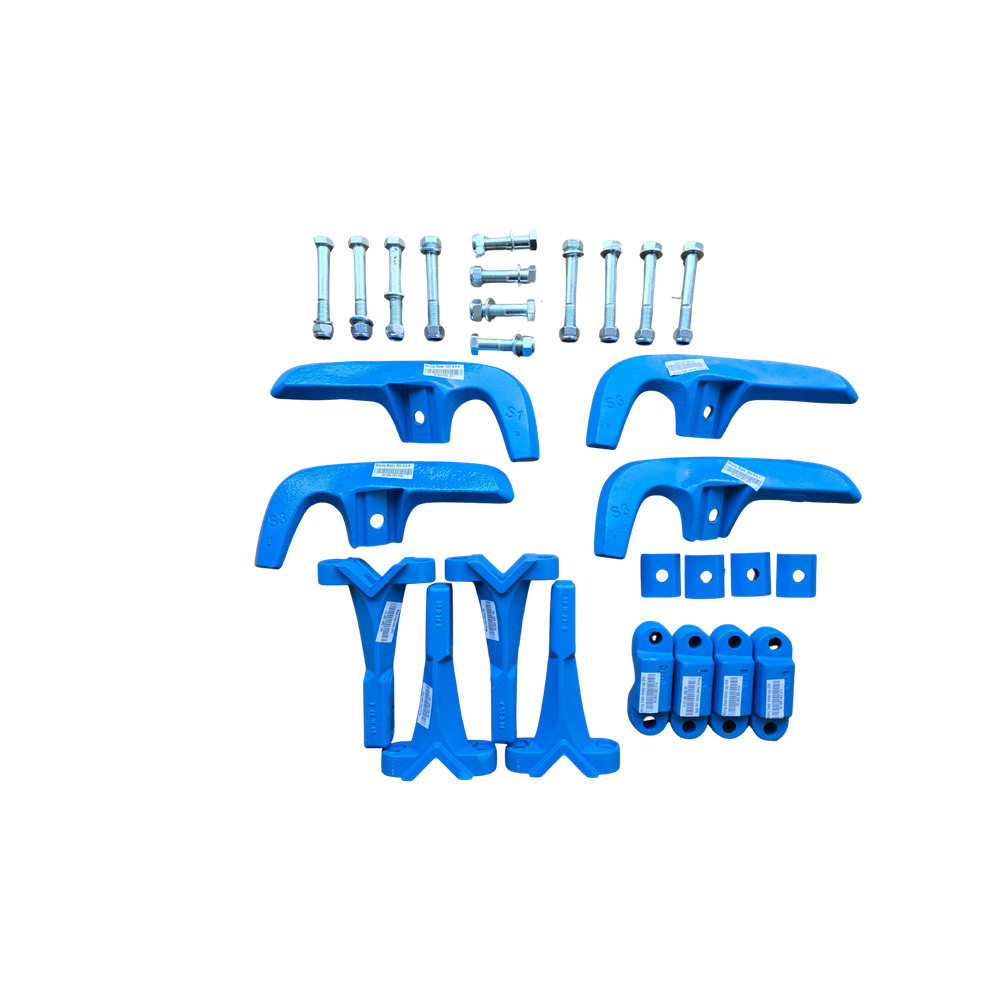 Komplet mieszadeł zbiornika oryginalny 3+1 wylot boczny